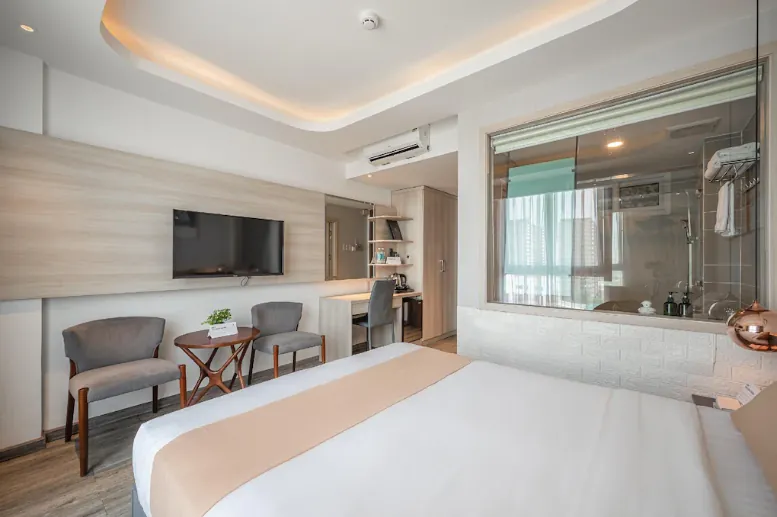 Phòng nghỉ tại Cozrum – Khi sự tối giản gặp gỡ cảm giác ấm cúng – Review Khách sạn Cozrum Homes - Sonata Residence