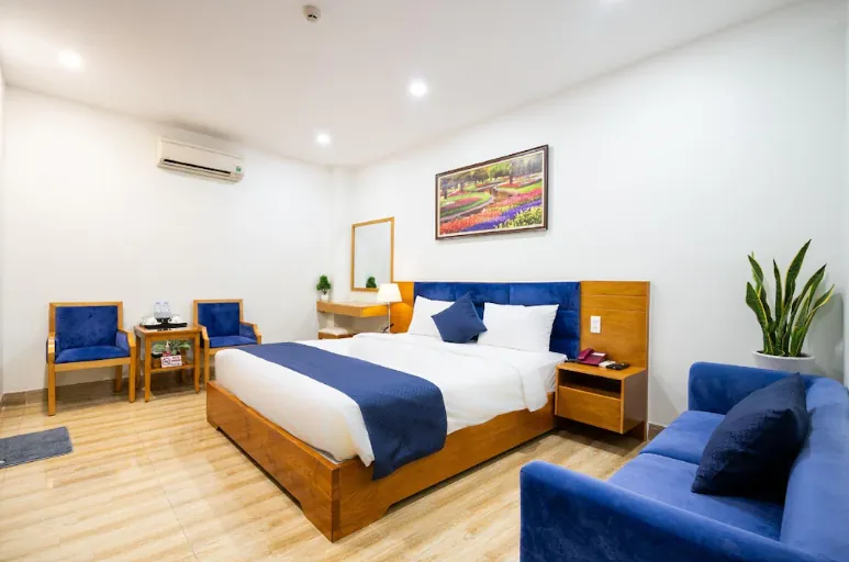 Phòng nghỉ hiện đại – thoải mái như ở nhà – Review Khách sạn Vivian Airport Hotel Saigon gần sân bay (3)