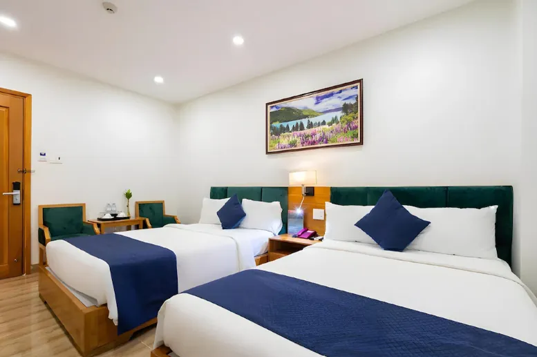 Phòng nghỉ hiện đại – thoải mái như ở nhà – Review Khách sạn Vivian Airport Hotel Saigon gần sân bay (2)