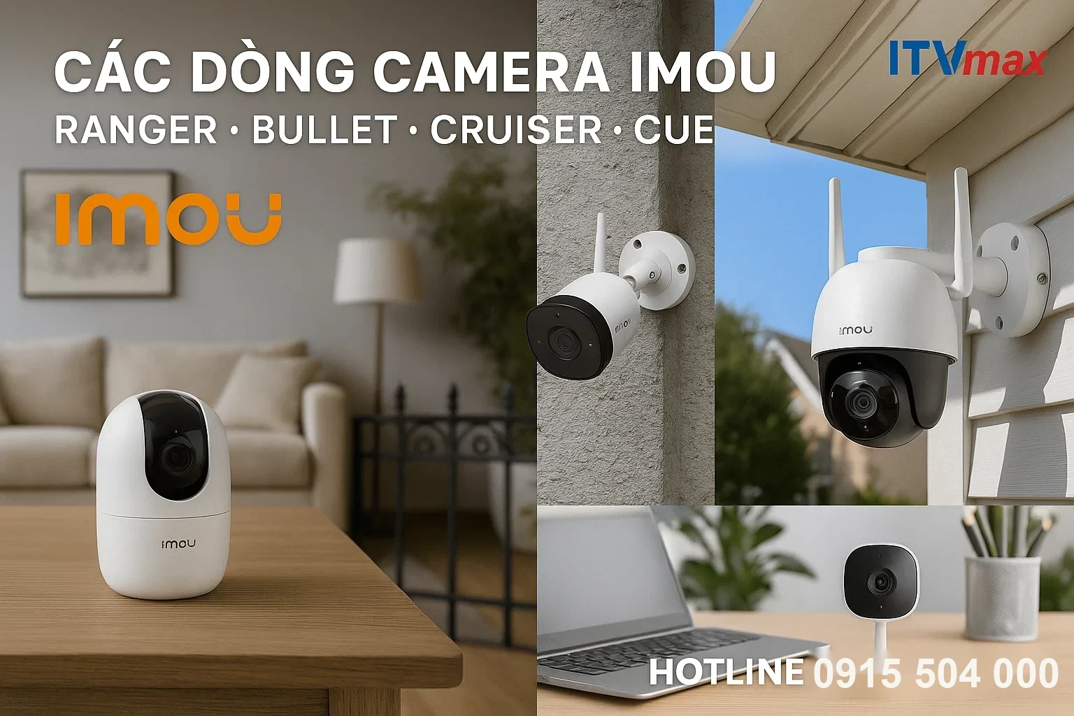 Ảnh banner – Camera Imou lắp thực tế tại nhiều vị trí