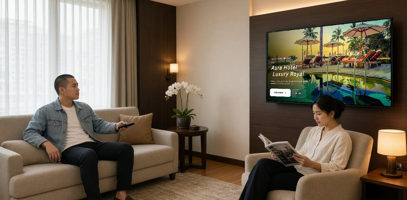 8 Lợi Ích Vượt Trội Khi Triển Khai Hotel TV Cho Khách Sạn