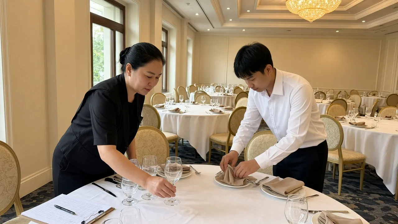 Banquet Supervisor là gì? Điều phối tiệc cưới, hội nghị
