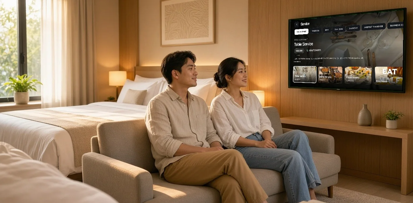 Tăng doanh thu khách sạn không cần giảm giá nhờ chiếc TV