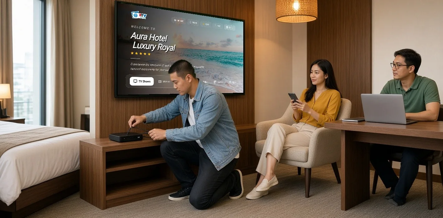 Các giải pháp truyền hình cho khách sạn hiện nay