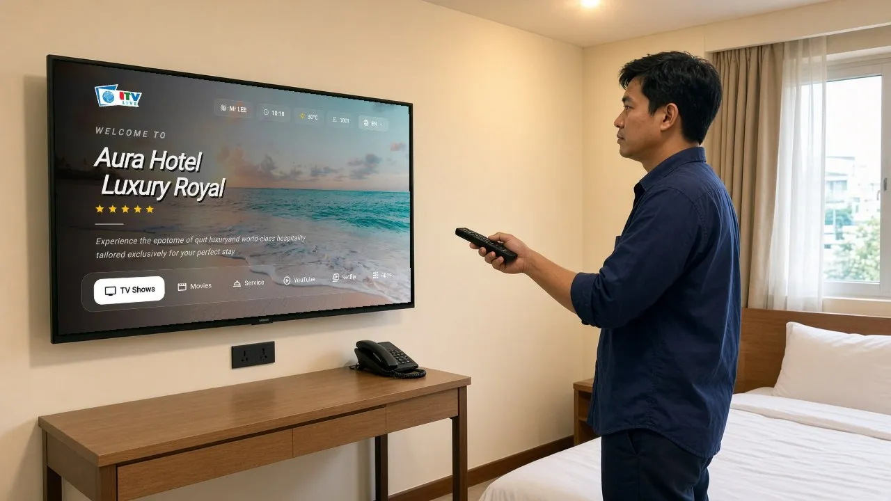 Cài đặt logo khởi động TV khách sạn – Khẳng định thương hiệu