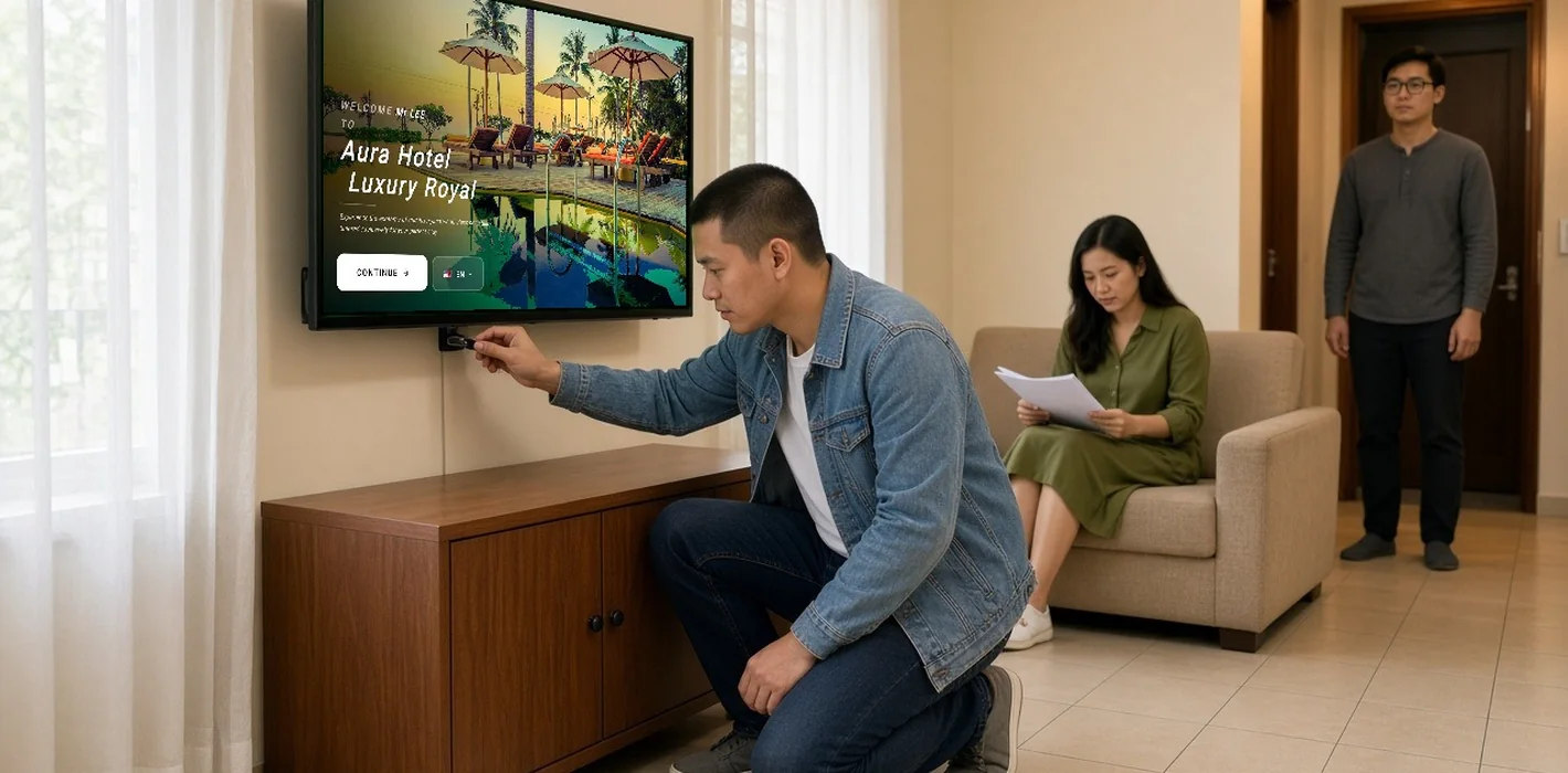 Cập nhật firmware Hotel TV LG bằng USB: Hướng dẫn chi tiết