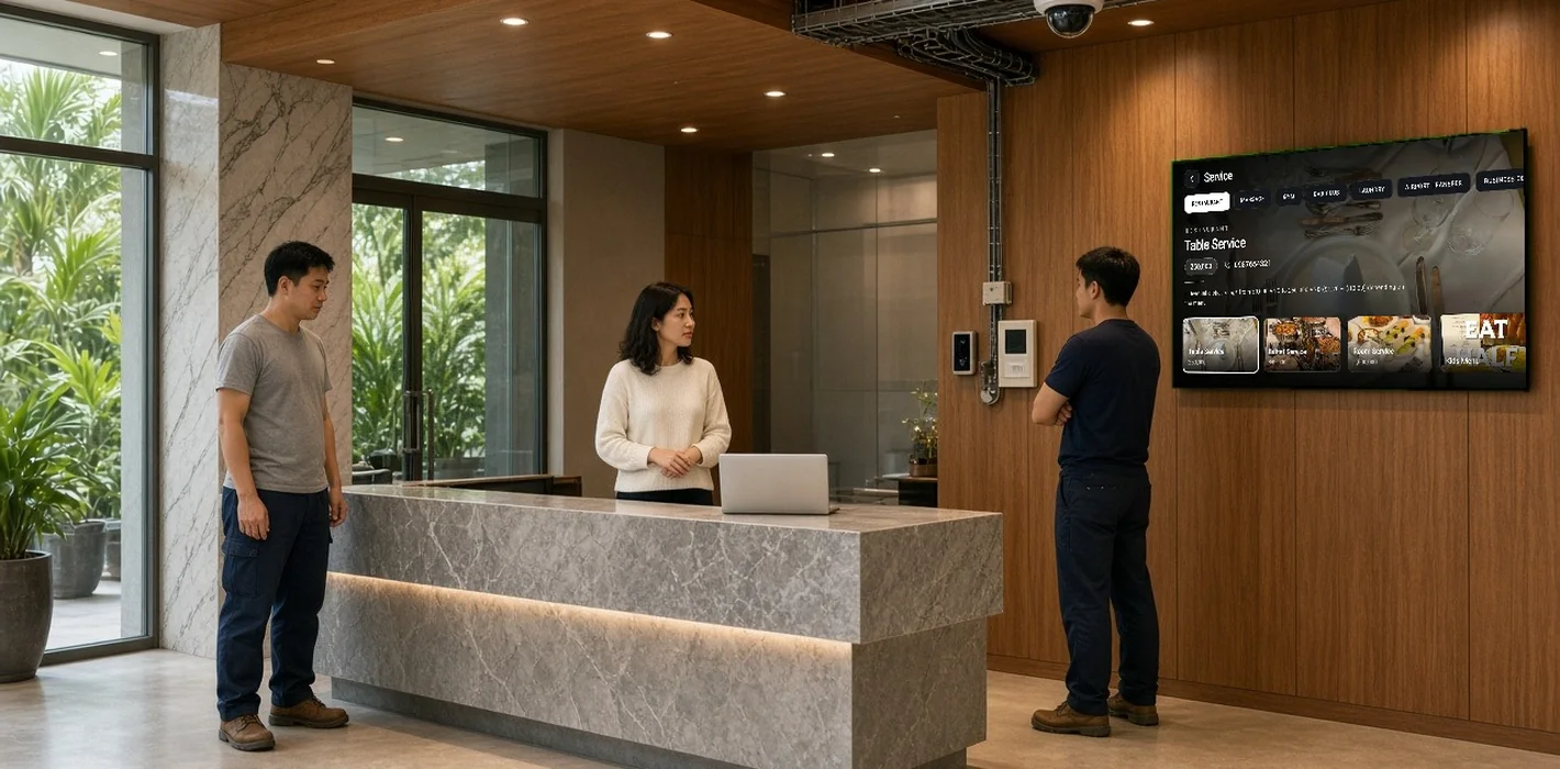 Dịch vụ thi công hệ thống điện nhẹ (ELV) trọn gói cho khách sạn