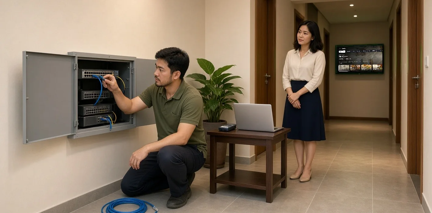 Dịch vụ lắp đặt Wi-Fi khách sạn chuyên nghiệp
