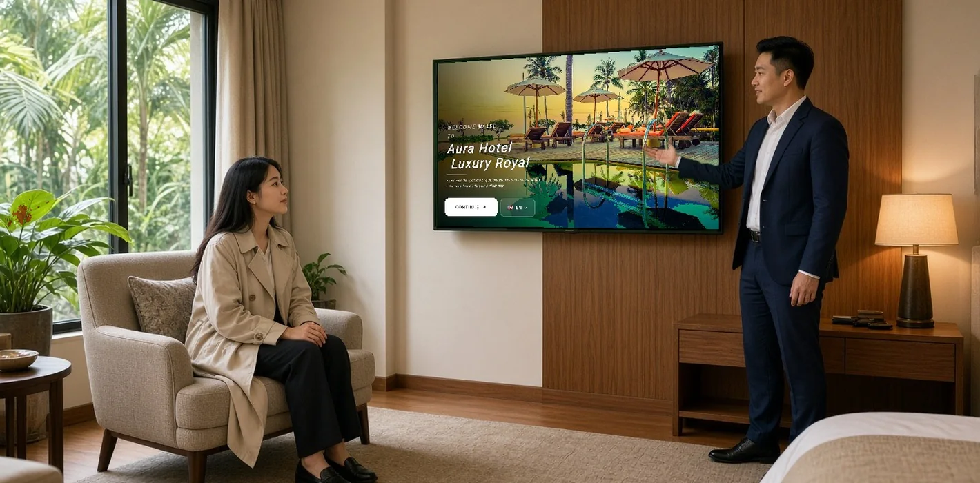 Chọn dòng TV phù hợp cho khách sạn theo phân khúc
