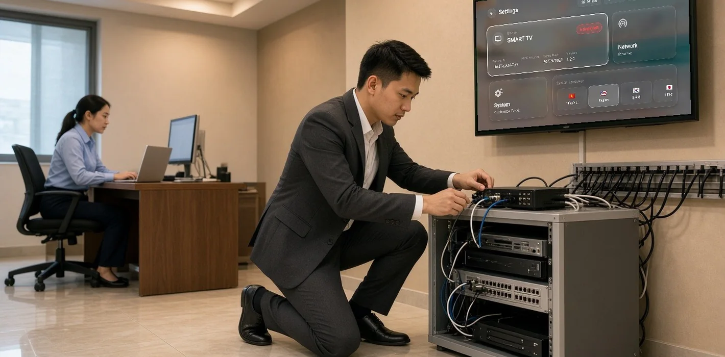 Chuẩn hóa tín hiệu TV khách sạn: DVB-T2, DVB-C hay IPTV