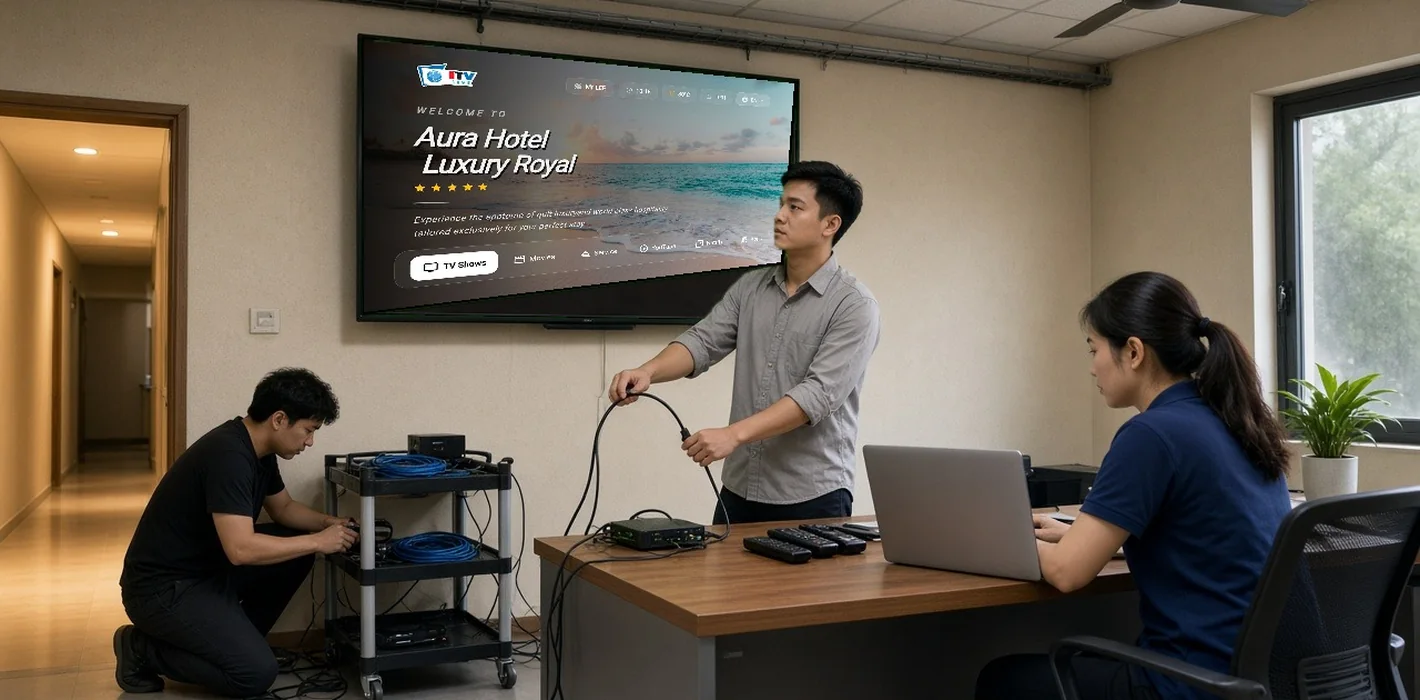 Clone cấu hình TV khách sạn – Tối ưu triển khai & bảo trì