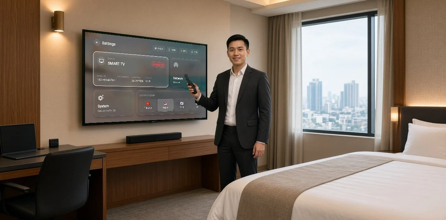 Giải Pháp Android TV Chuyên Dụng Cho TV Khách Sạn Hiện Đại