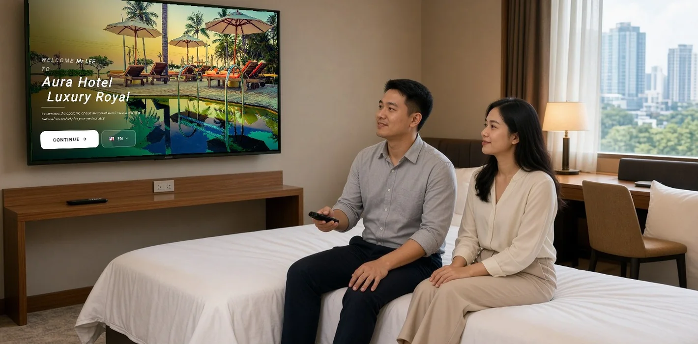 Giải Pháp Cá Nhân Hóa Trải Nghiệm Khách Hàng Trên Hotel TV