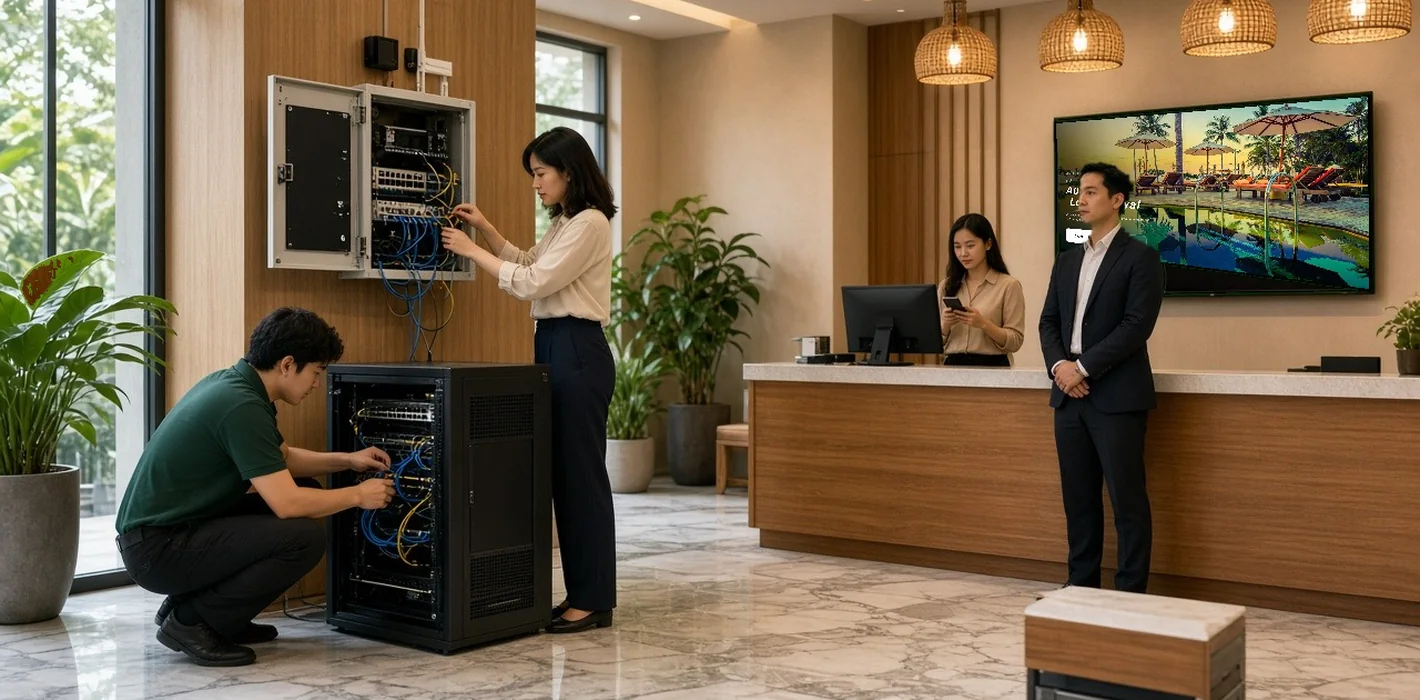 Giải Pháp Công Nghệ Cho Khách Sạn Mới Khai Trương