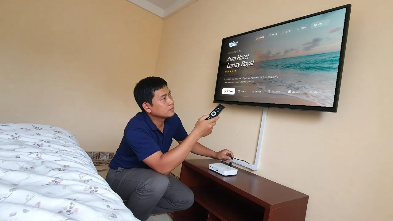 Giải Pháp Hotel TV Cho Khách Sạn Mini – Nhà Nghỉ Dưới 50 Phòng