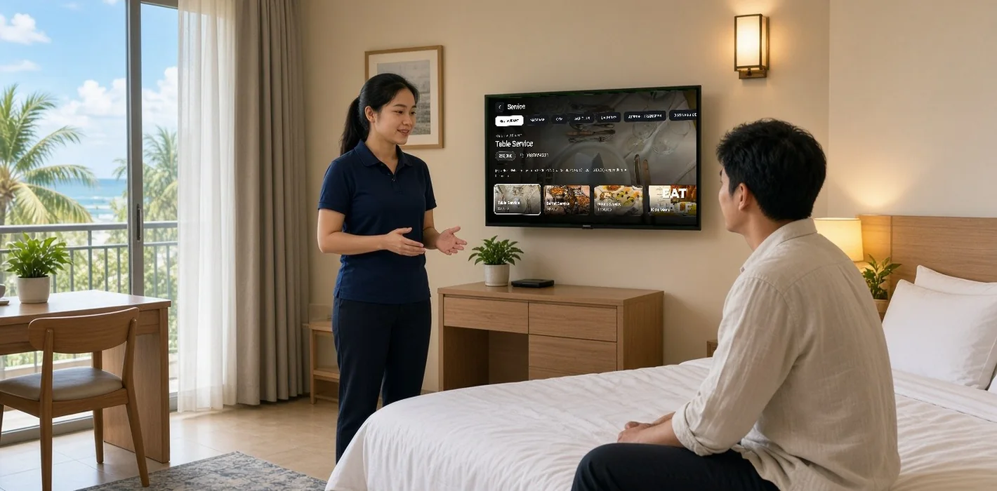 Giải pháp Hotel TV cho khách sạn 2-3 sao cạnh tranh resort
