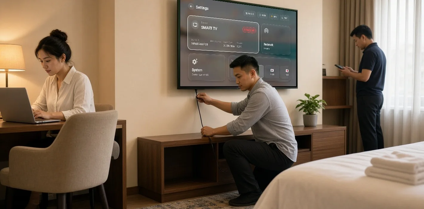 Giải pháp truyền hình khách sạn: Lợi ích và thách thức