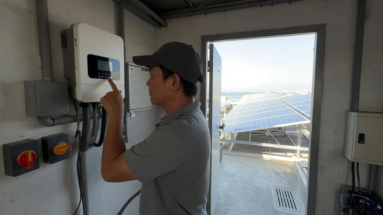 Hệ Thống Điện Mặt Trời Cho Khách Sạn Qua ELV