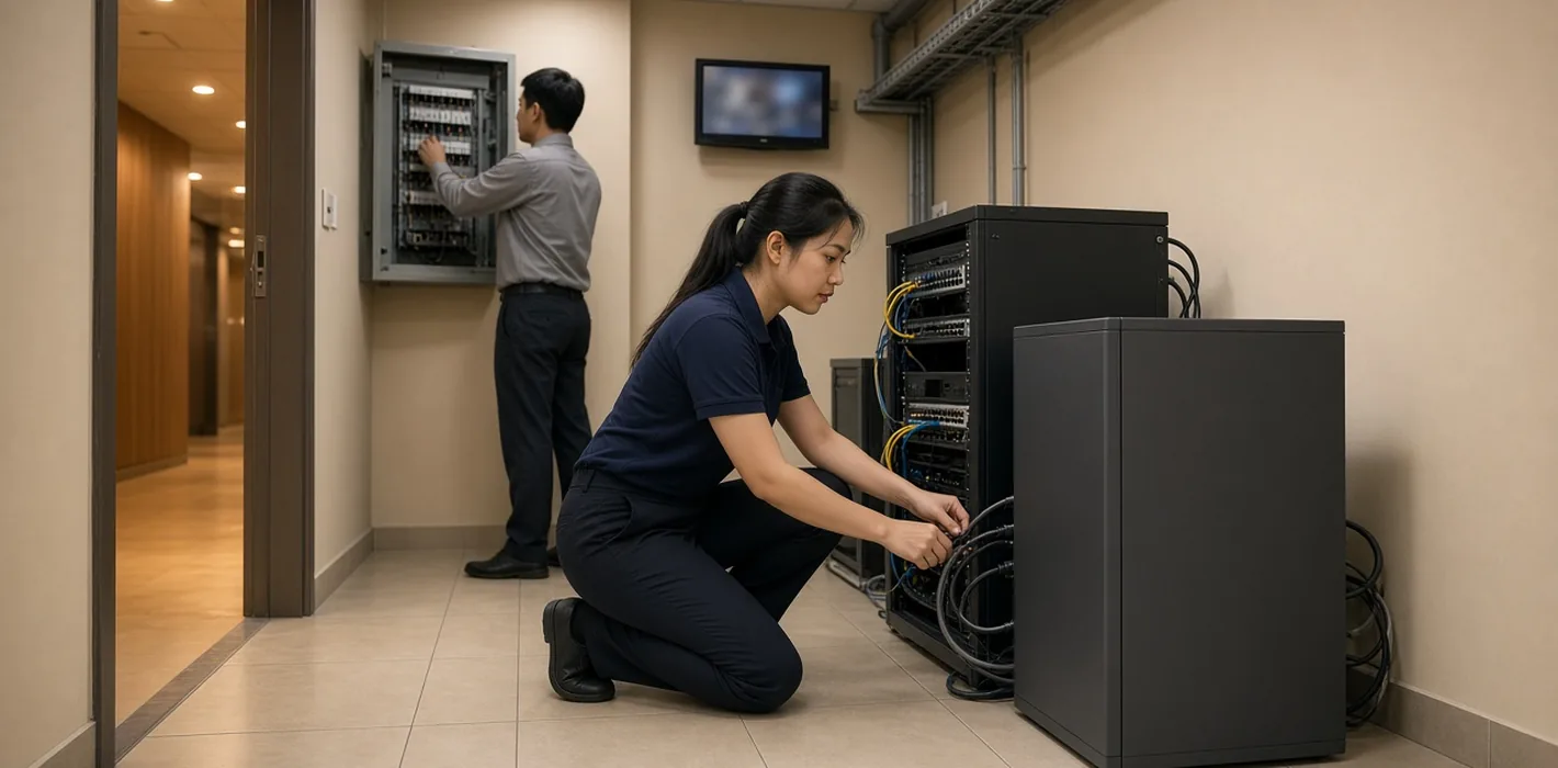 Hệ Thống UPS Cho Các Thiết Bị Quan Trọng Trong Khách Sạn