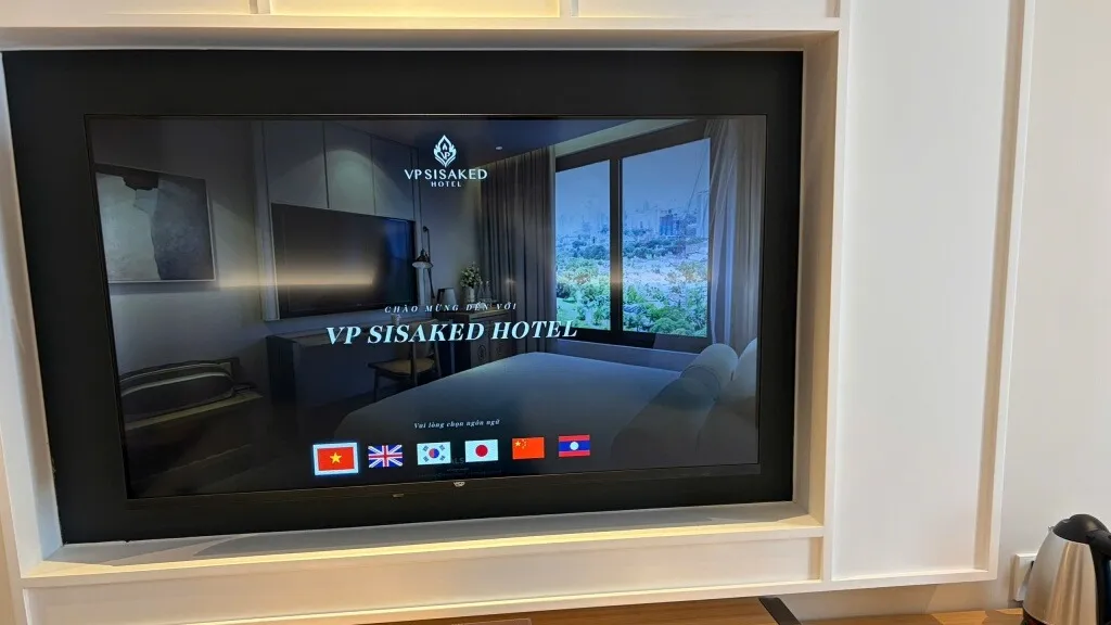 IPTV khách sạn ở Vientiane: dự án VP Sisaked Hotel