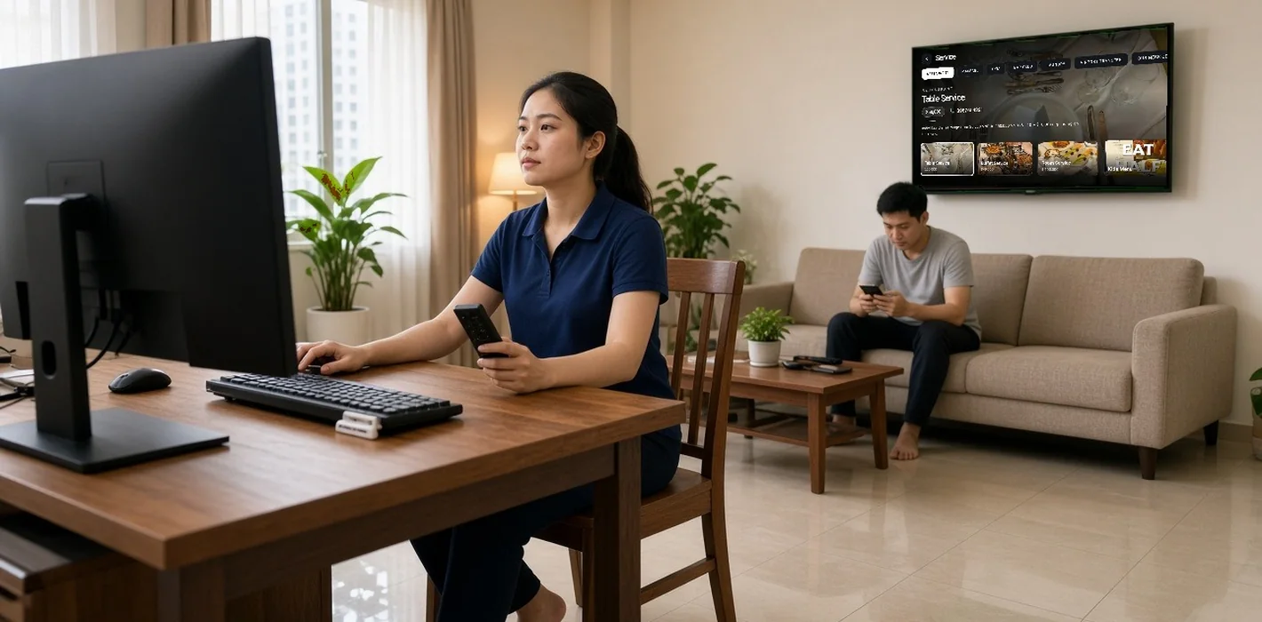 Khoá phím bấm & remote TV – Ngăn thao tác sai hệ thống