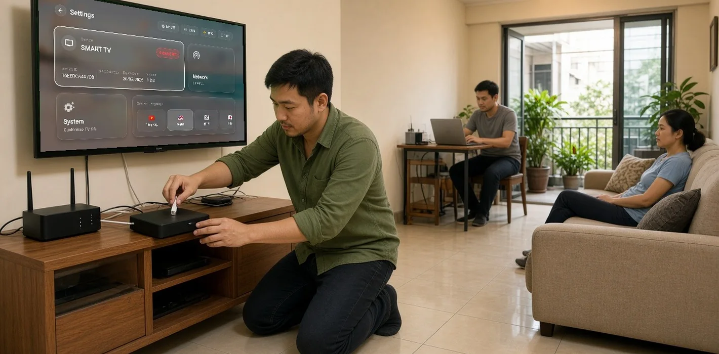 Kiểm tra tín hiệu IPTV trong phòng – Khắc phục TV chậm