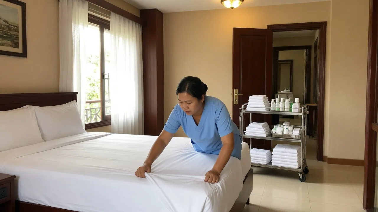 Kinh nghiệm vận hành buồng phòng khách sạn 4–5 sao