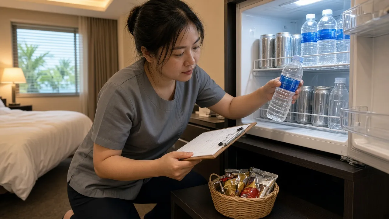 Mini Bar Attendant – Chăm sóc minibar khách sạn 4–5 sao