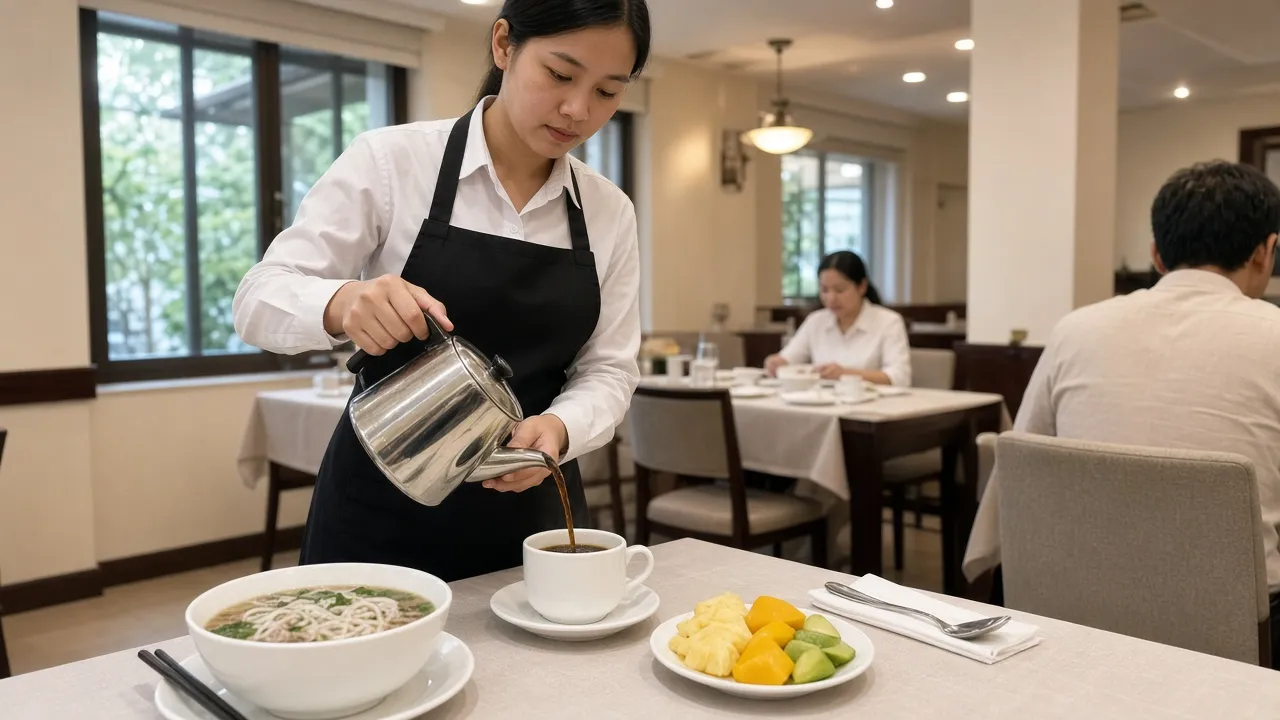 Nhân viên phục vụ F&B trong khách sạn là gì?