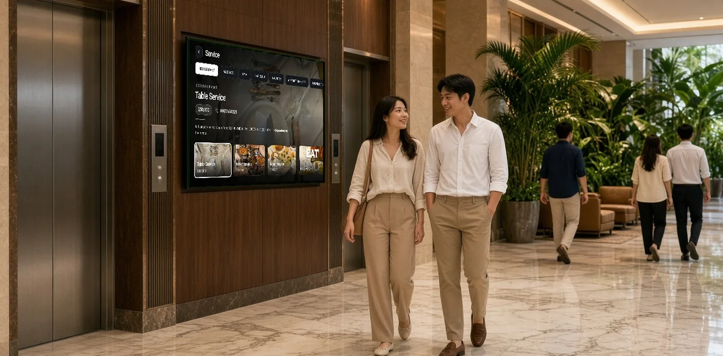Phần Mềm Digital Signage Cho Khách Sạn
