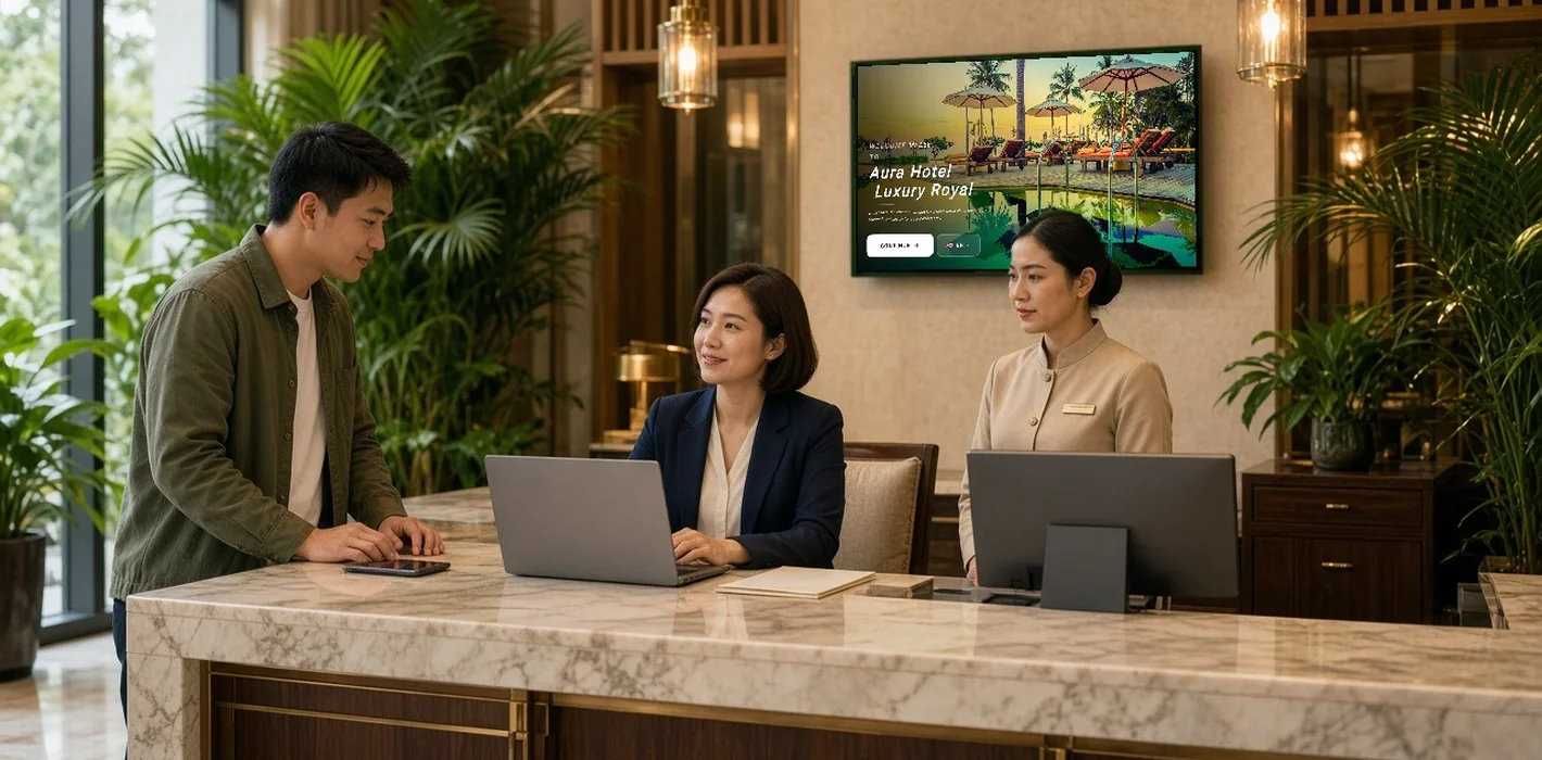 Phần mềm quản lý Concierge (Lễ tân cao cấp) cho khách sạn