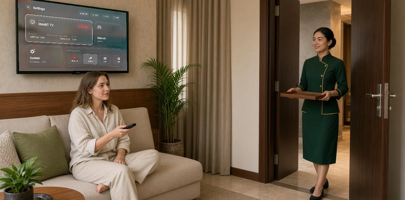Quản lý hệ thống TV & giải trí trong phòng