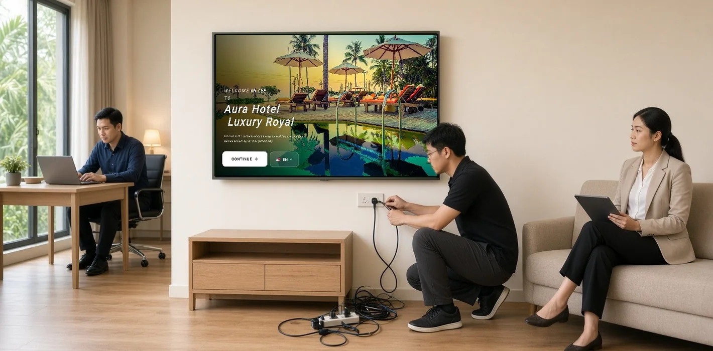 Samsung TV Khách Sạn 2025: The Frame, Google Cast