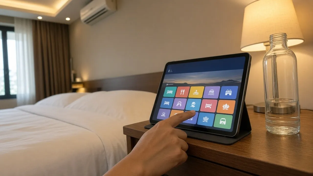SuitePad – Số Hóa Tiện Ích Phòng Nghỉ Khách Sạn