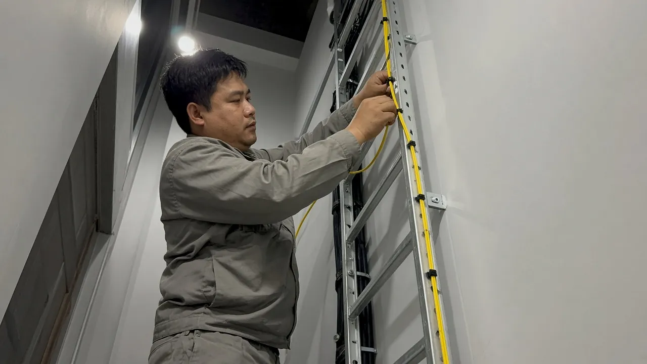 Thi Công Hạ Tầng Cáp Quang Cho Tòa Nhà, Khách Sạn