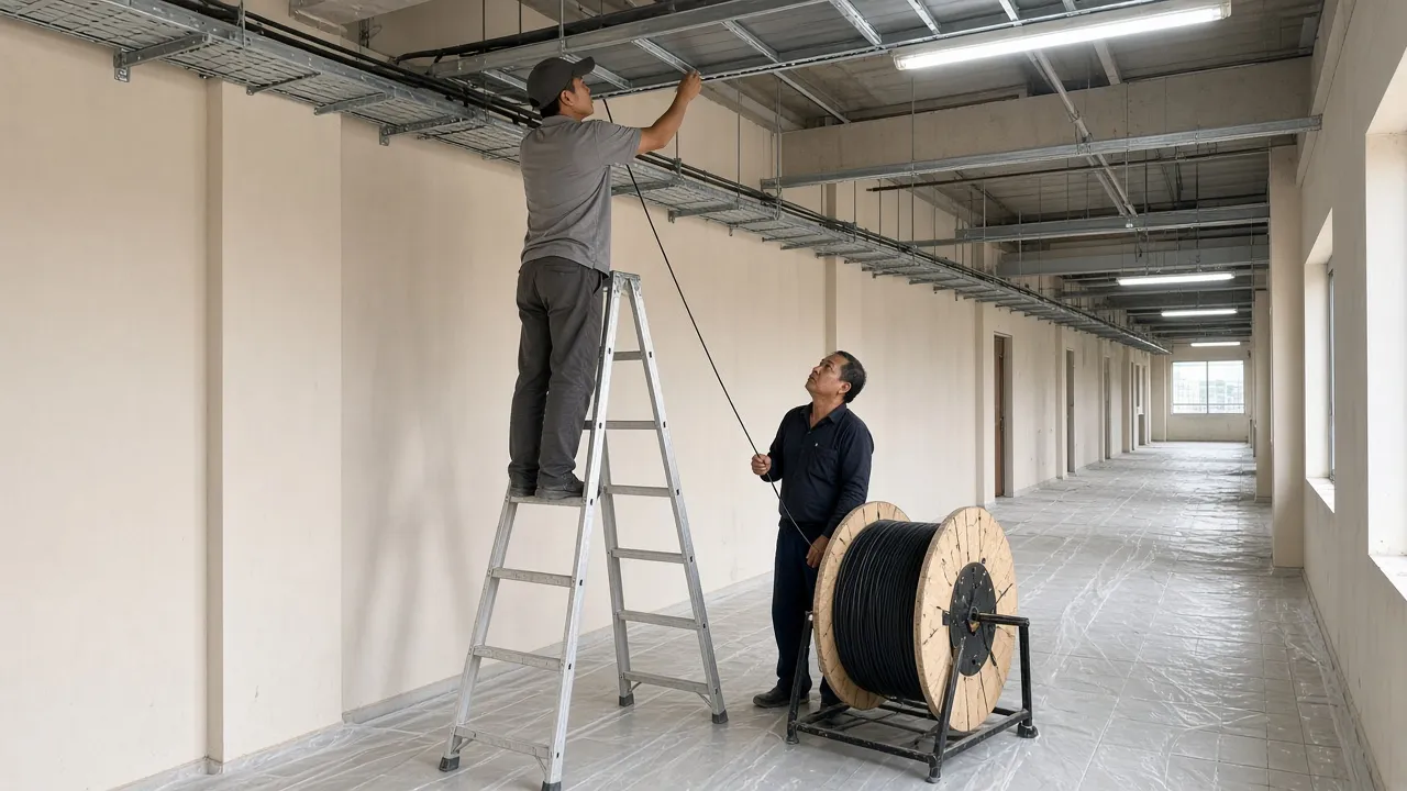 Thi Công Hạ Tầng Cáp Quang Trọn Gói – Chuẩn Doanh Nghiệp