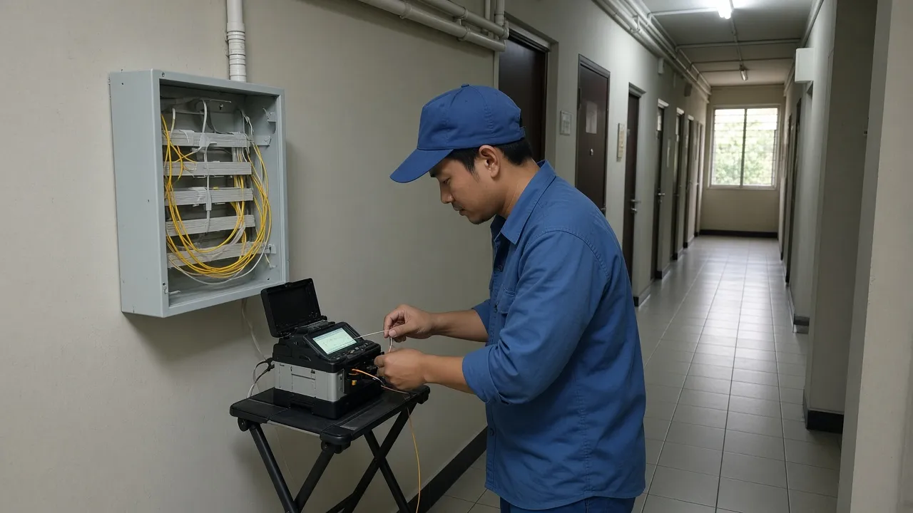 Thi công Hạ Tầng Quang Cho Chung Cư – Ổn Định, Dễ Triển Khai