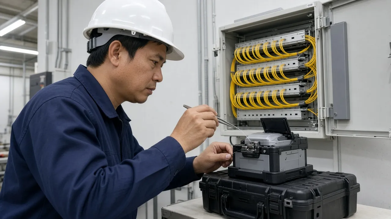 Thi Công Mạng Quang Nội Bộ Cho Nhà Máy – Ổn Định
