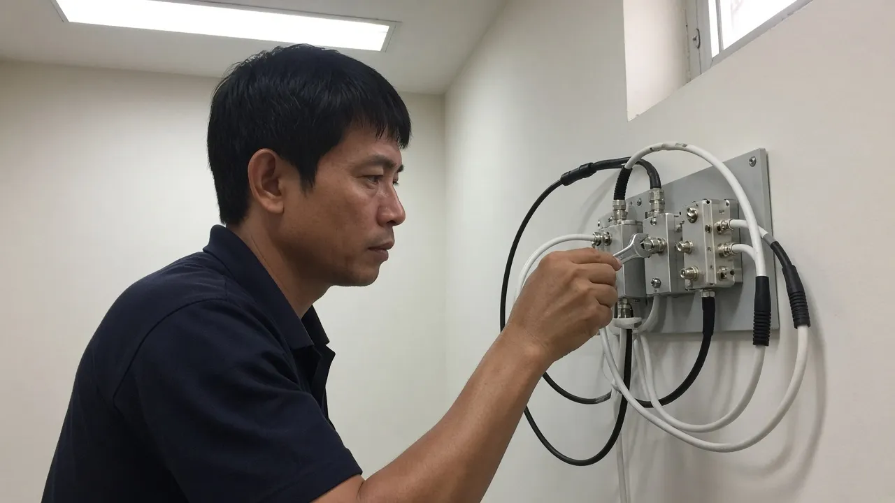 Thiết kế hệ thống chia tín hiệu truyền hình cho khách sạn