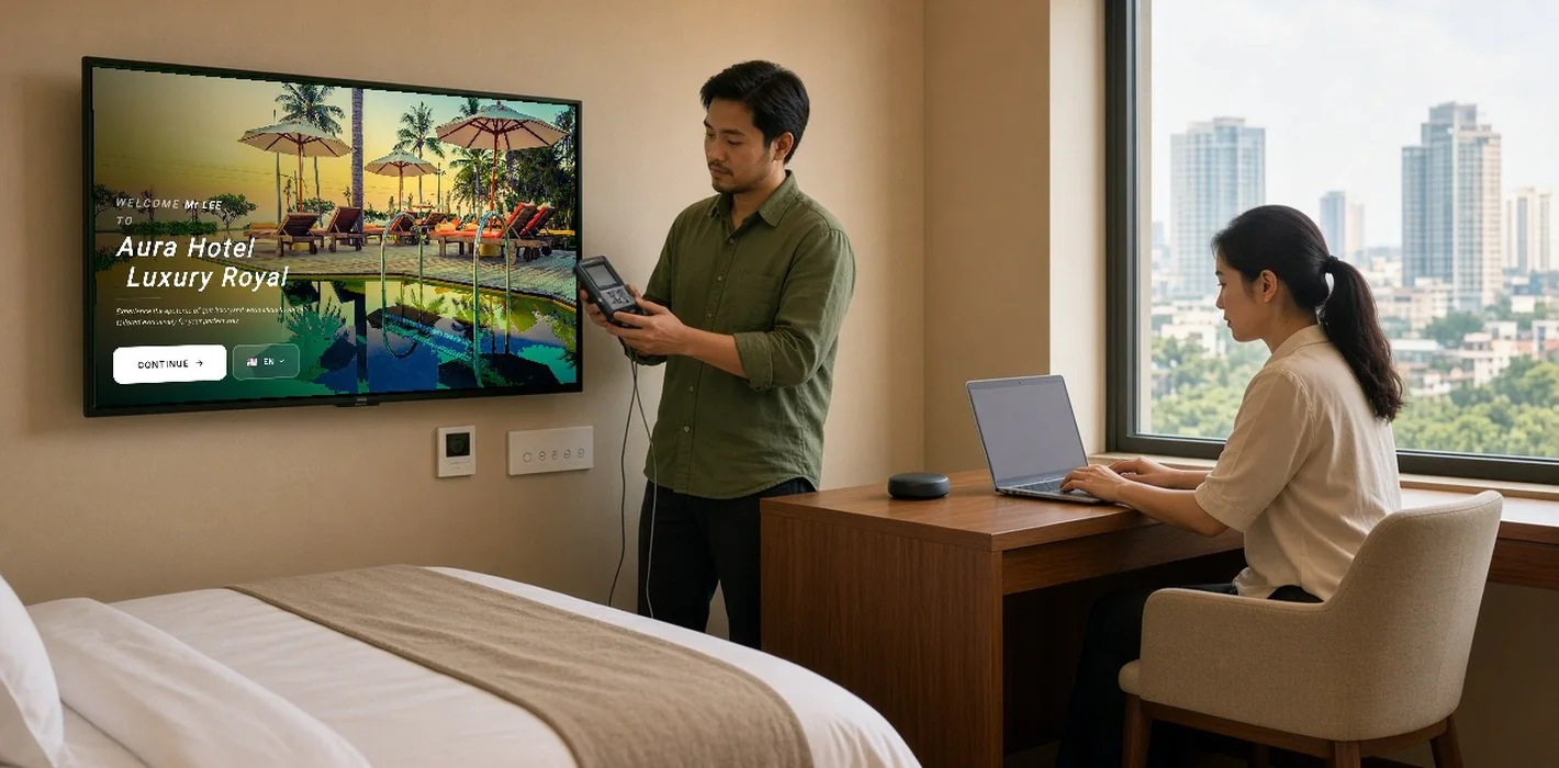 Tích Hợp Hotel TV Với PMS, Smart Room, IoT