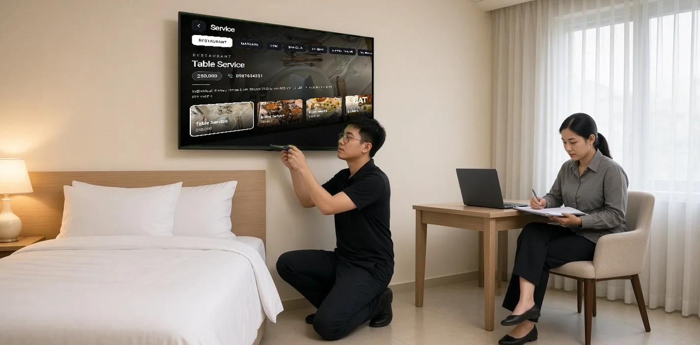 Tiêu chuẩn lựa chọn TV chuyên dụng cho khách sạn