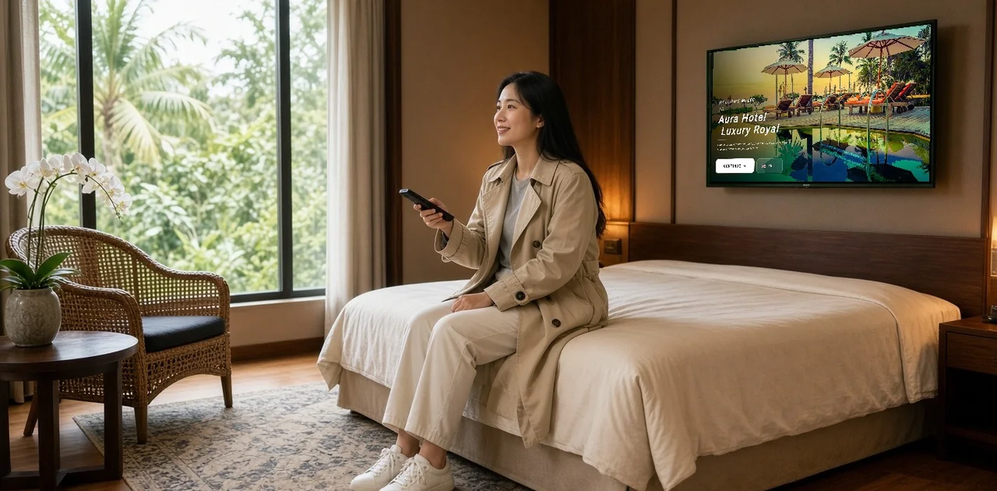 Trải Nghiệm Số Trong Khách Sạn Với Hotel TV ITVmax