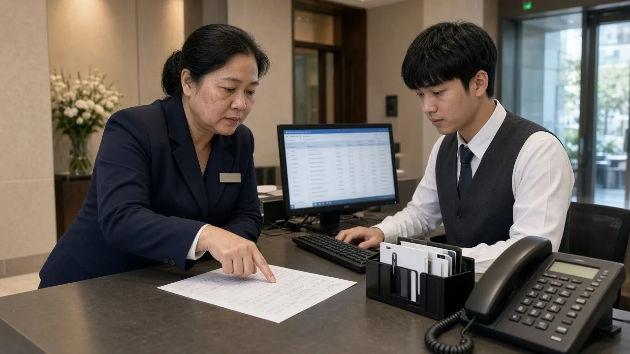 Trưởng bộ phận lễ tân khách sạn (Front Office Manager)