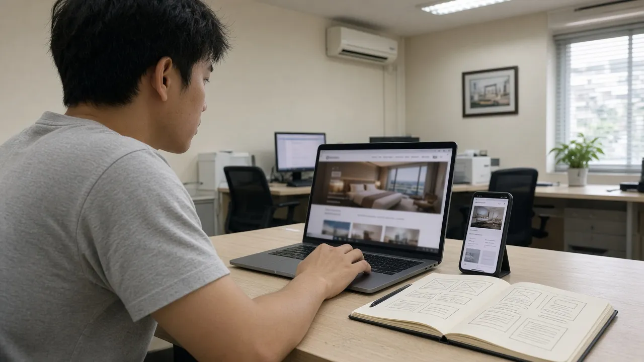 Xu hướng thiết kế website khách sạn năm 2025