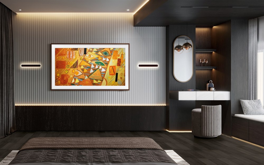 The Frame 2025 – TV Nghệ Thuật Cao Cấp Cho Không Gian Sang Trọng – Samsung TV Khách Sạn 2025: The Frame, Google Cast